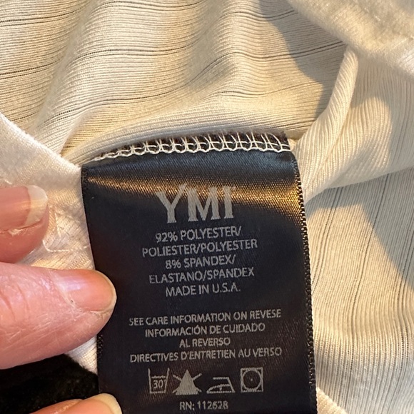 Curated  YMI White and Full Tilt Green Women's Cropped Tank Tops Bundle - Picture 8 of 9